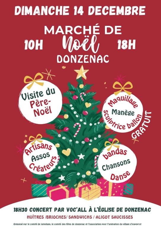 Marché de Noël à Donzenac