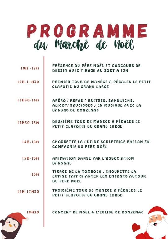 Marché de Noël à Donzenac