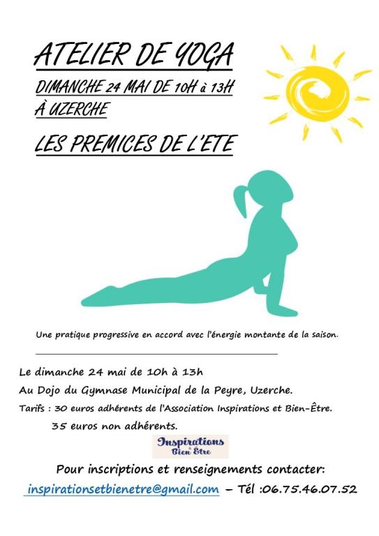 Atelier de yoga - Inspirations et Bien-être