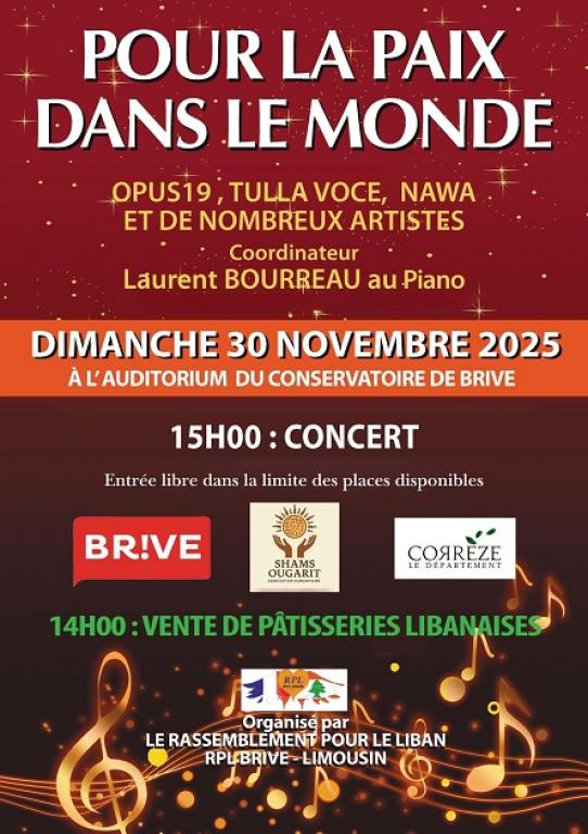 Concert pour la paix dans le monde (Auditorium)