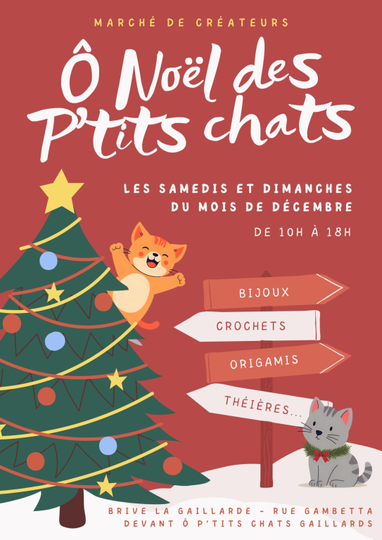 Marché de créateurs (Ô p'tits chats gaillards)