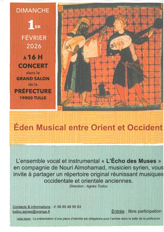 Eden musical entre Orient et Occident