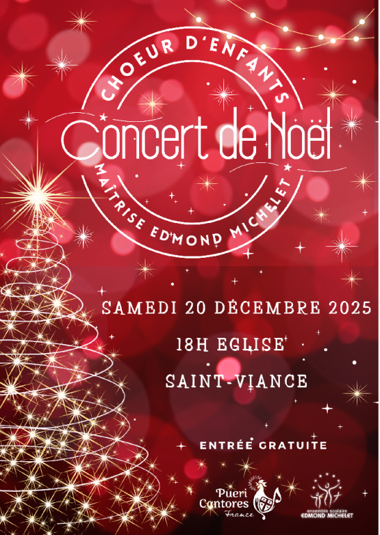 Concert de Noël - Maîtrise des petits chanteurs d'Edmond Michelet