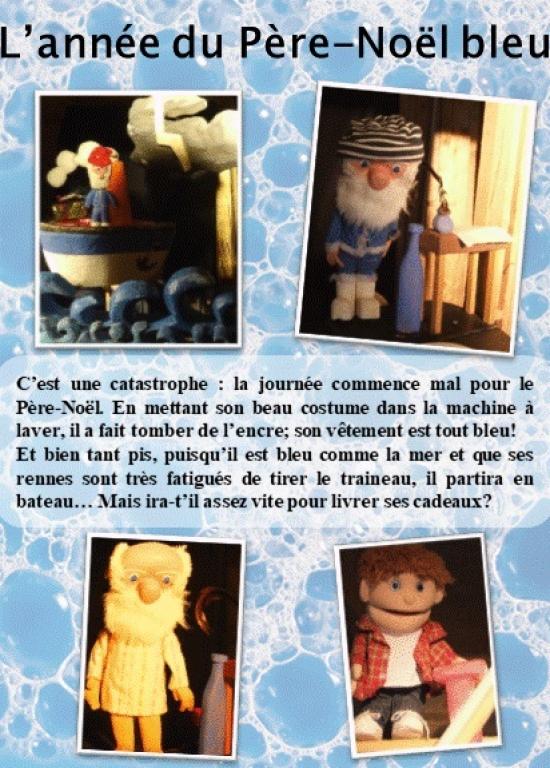 Spectacle de Noël l'année du père Noël bleu