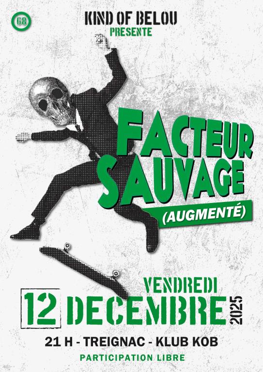 Concert Facteur Sauvage au Klub Kob