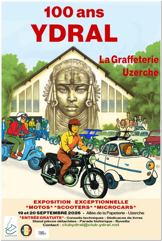 Centenaire des moteurs Ydral : "100 ans YDRAL"