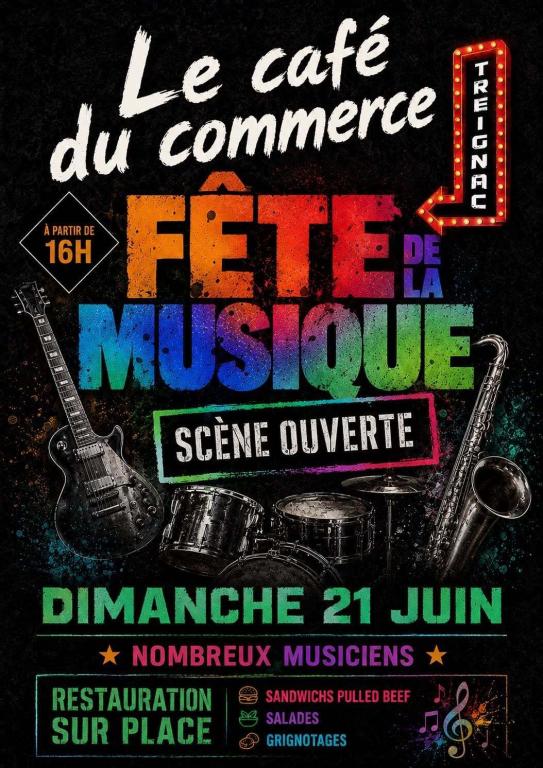 Fête de la musique au Café du Commerce