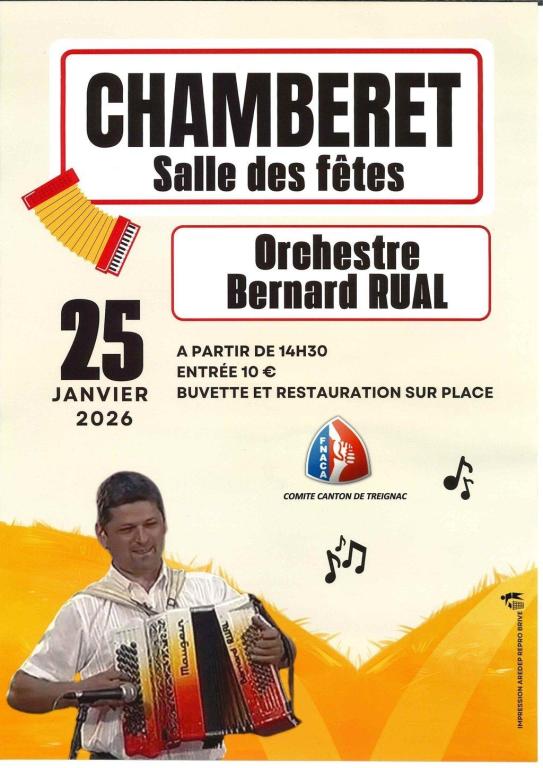 Thé Dansant Animé par l'Orchestre Bernard Rual