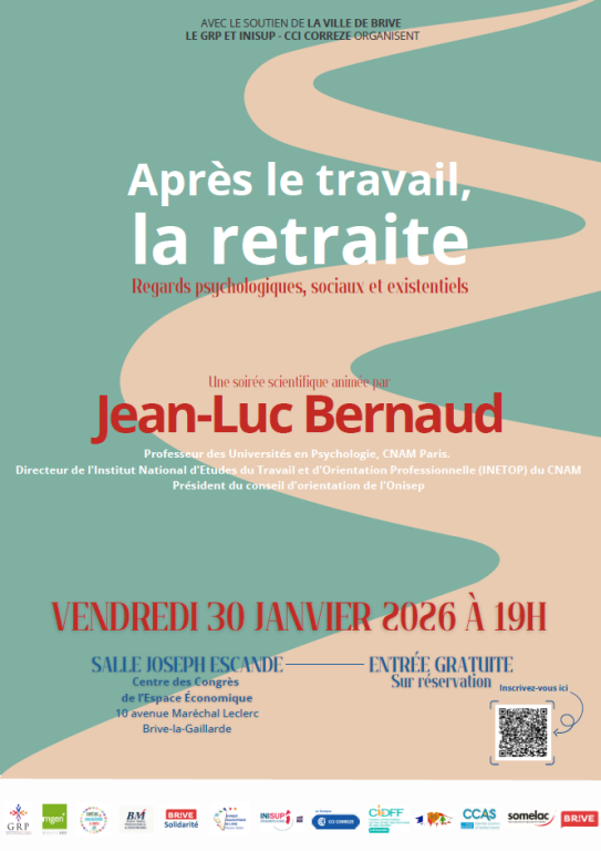 Conférence « Après le travail, la retraite » (Salle Joseph Escande)