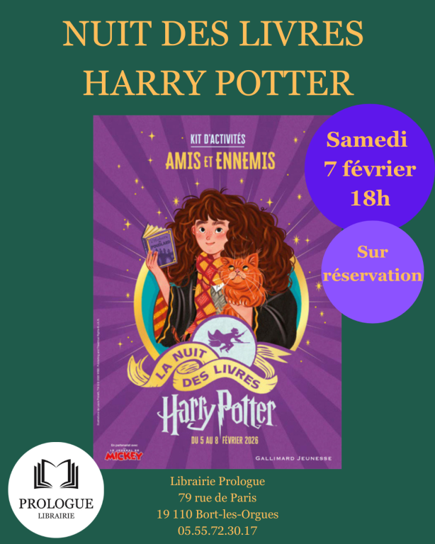 Nuit des livres Harry Potter