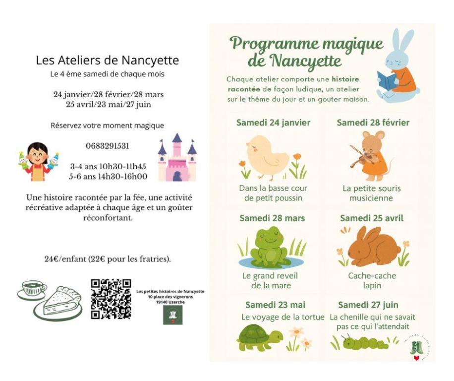Les ateliers de la fée Nancyette - Cache-cache lapin