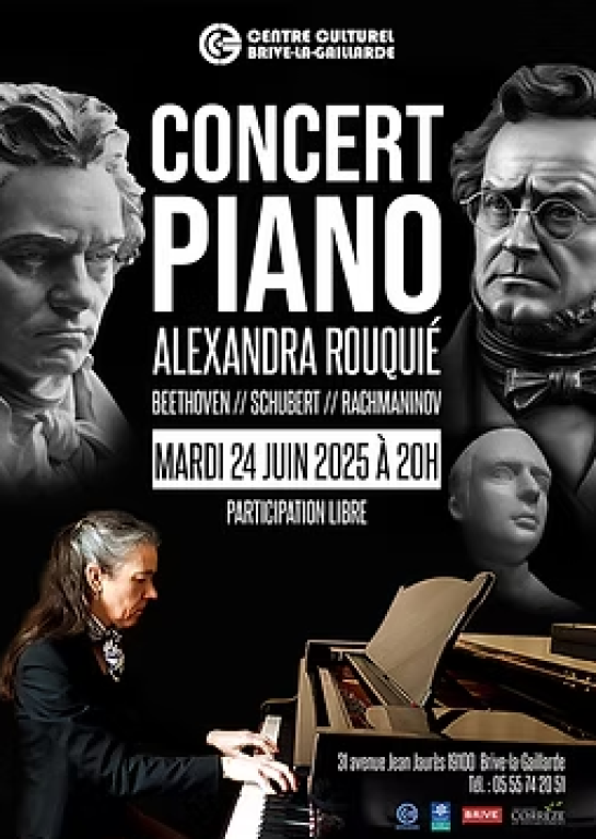 Concert piano: Alexandra Rouquié (Centre culturel de Brive)
