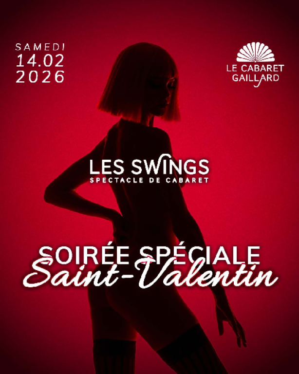 Charnel-Show spécial Saint Valentin-déjeuner spectacle (Le Cabaret Gaillard)