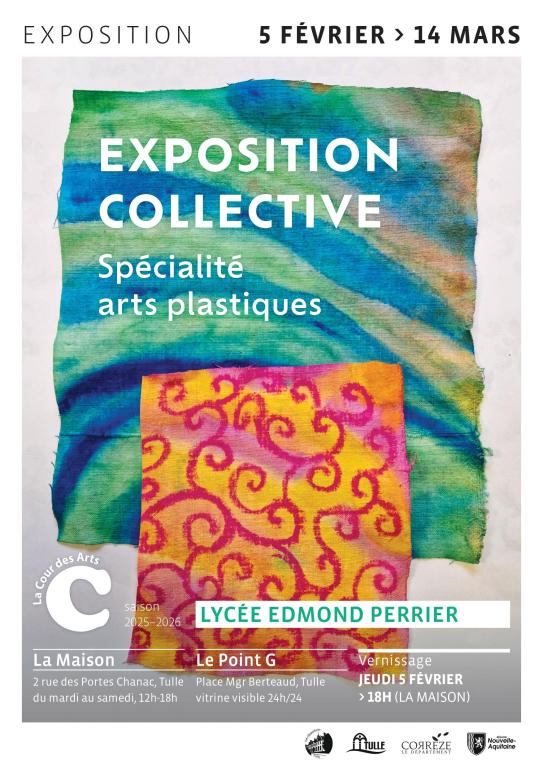 La Cour des Arts : Exposition Collective Spécialité Arts Plastiques