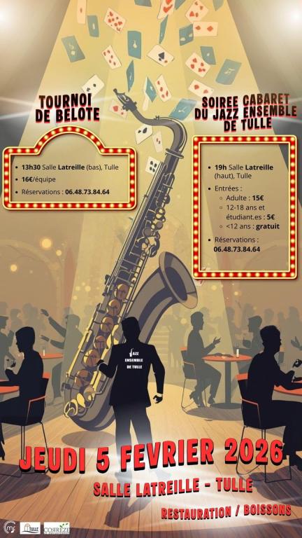 Tournoi de belote et soirée cabret