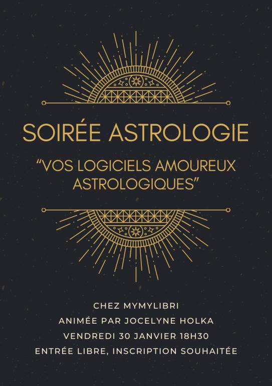 Soirée astrologie avec Jocelyne Holka