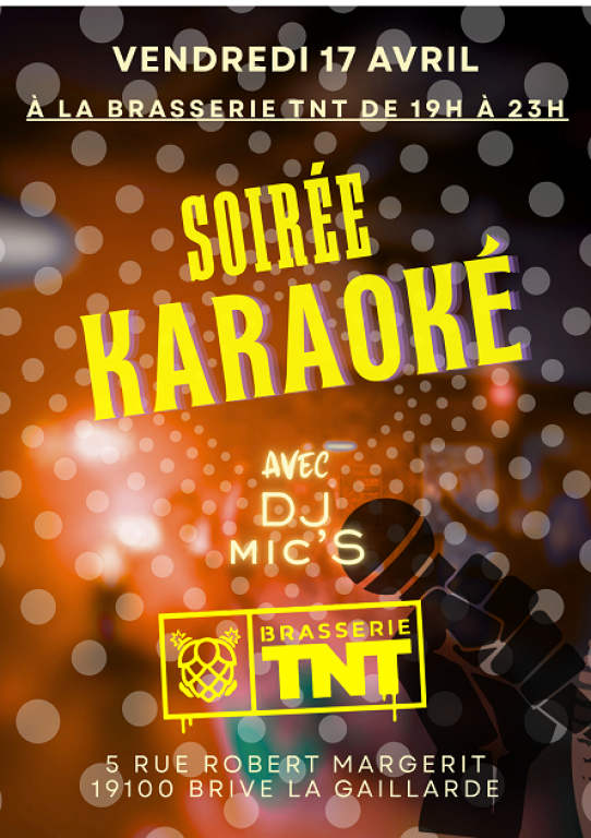 Soirée Karaoké (Brasserie TNT)
