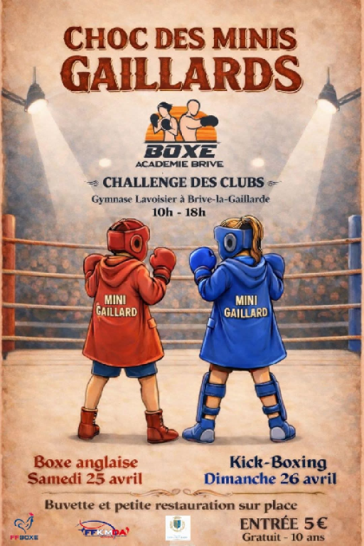 Choc des minis gaillards: Kick boxing (Gymnase Lavoisier)