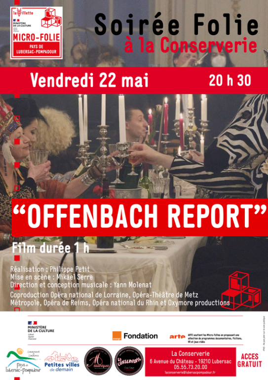 Micro-Folie : Soirée Folie - Projection de "Offenbach Report"