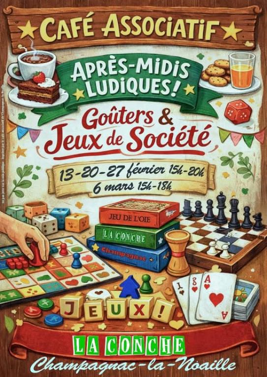 Après-midis ludiques : Gôuters et Jeux de société