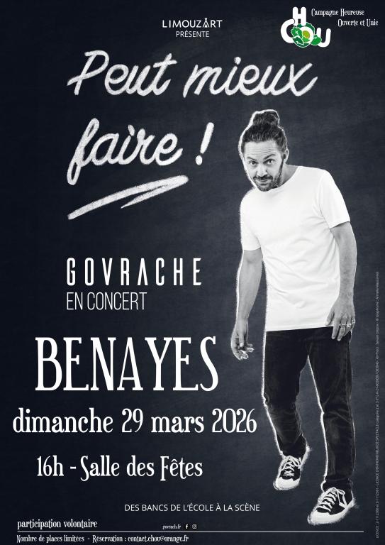 Govrache en concert : Peut mieux faire !