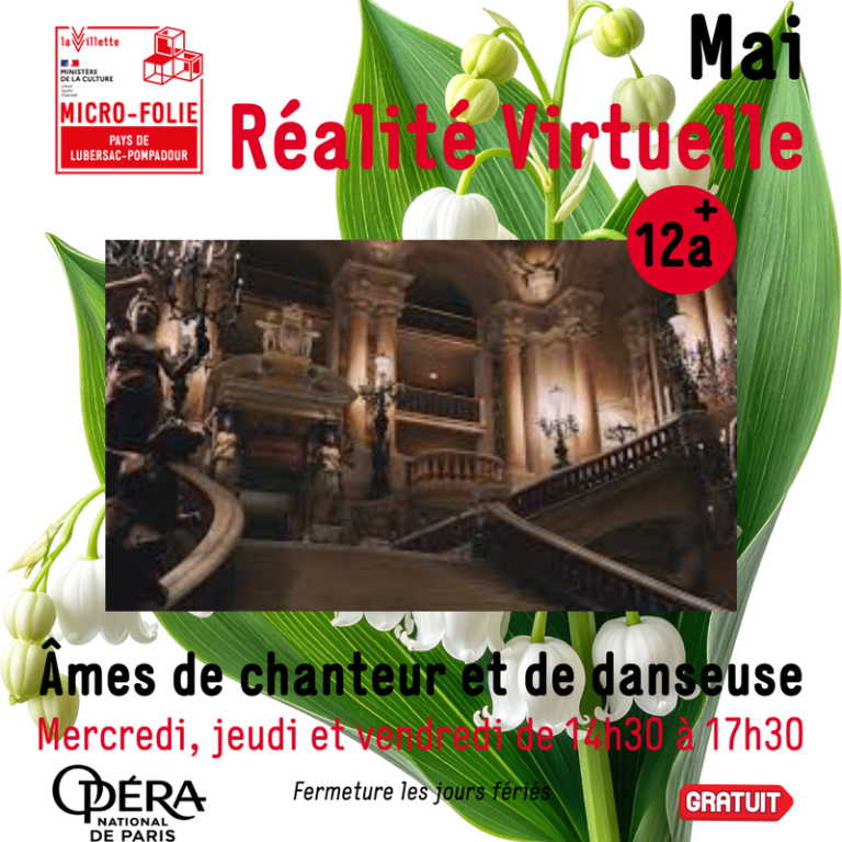 Micro-Folie - Réalité Virtuelle : Âmes de chanteur et de danseuse