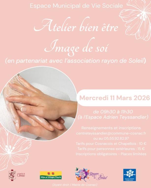 Atelier bien-être : image de soi