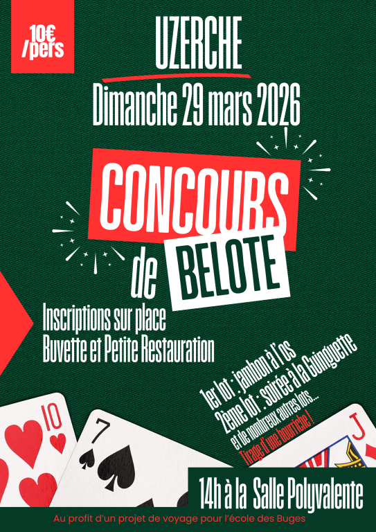 Concours de Belote