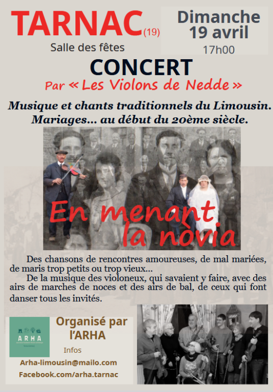 Concert par Les violons de Nedde