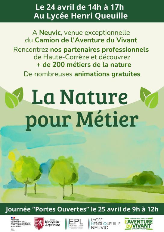 La Nature pour Métier
