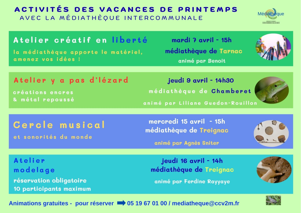 Atelier y a pas d'lézard