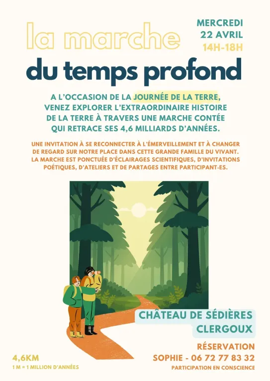Marche du Temps Profond - Journée de la Terre