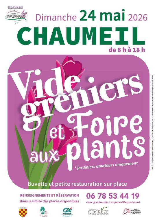 Vide- greniers et foire aux plants