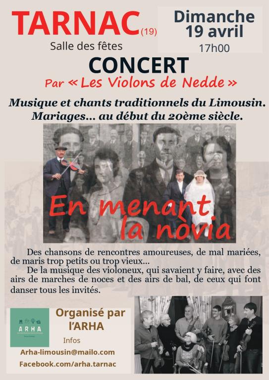 Concert par Les violons de Nedde