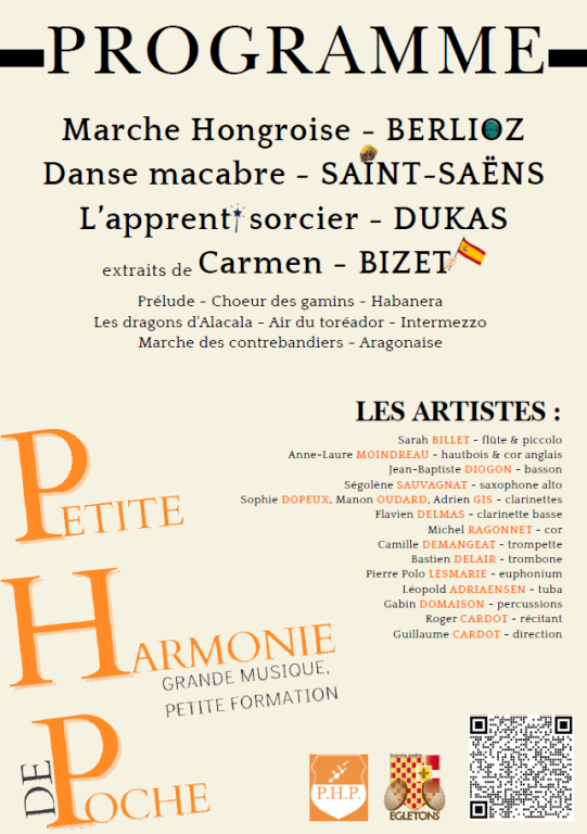 Concert La Petite Harmonie de Poche