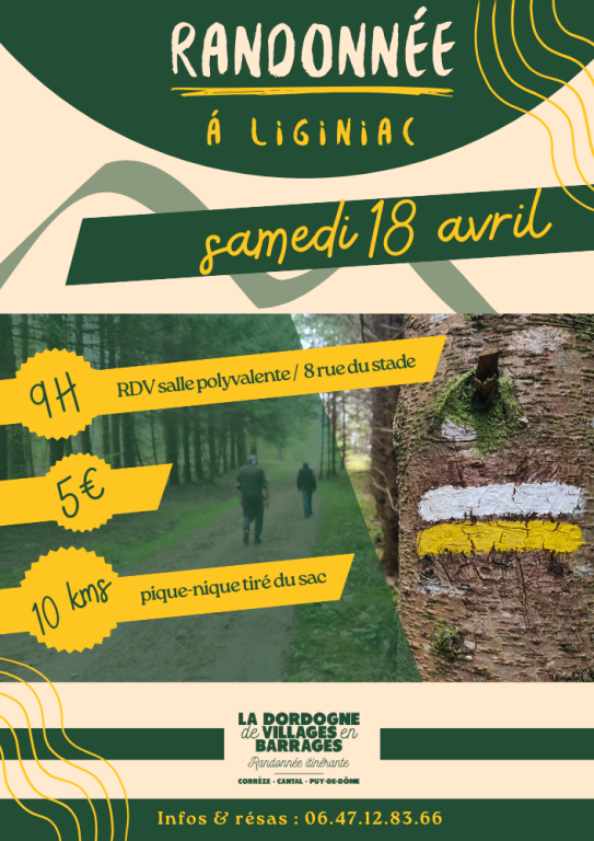 Randonnée à Liginiac