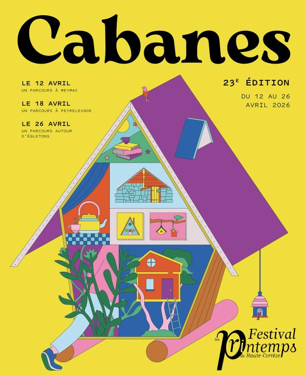 Festival Printemps de Haute-Corrèze -"Spectacle Kit Kabane"