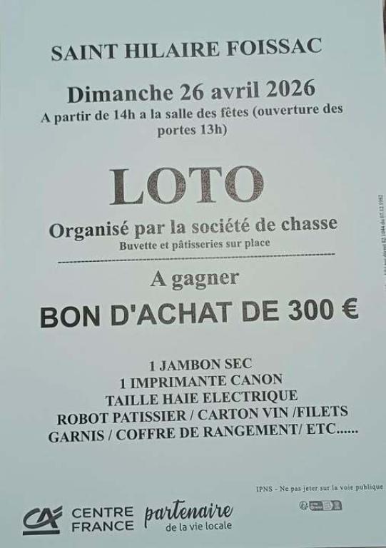 LOTO - Saint-Hilaire-Foissac