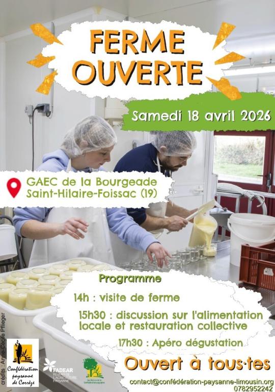 Ferme ouverte GAEC de la Bourgeade