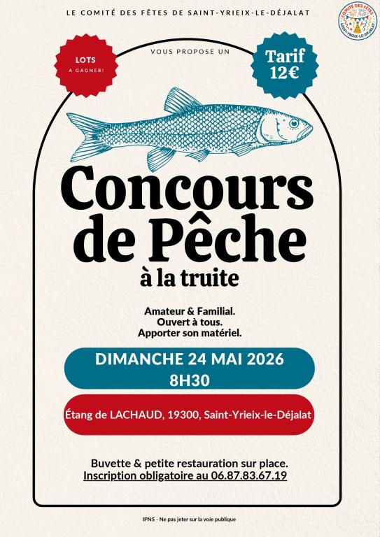 Concours de pêche à la truite