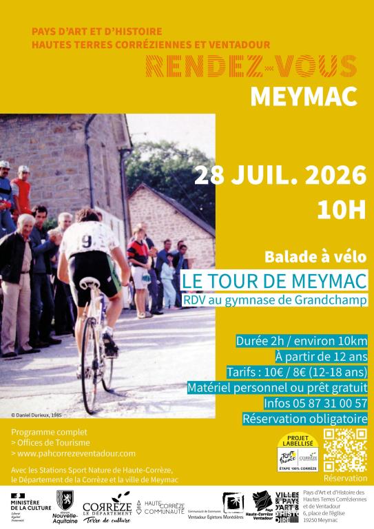 Balade à vélo le Tour de Meymac