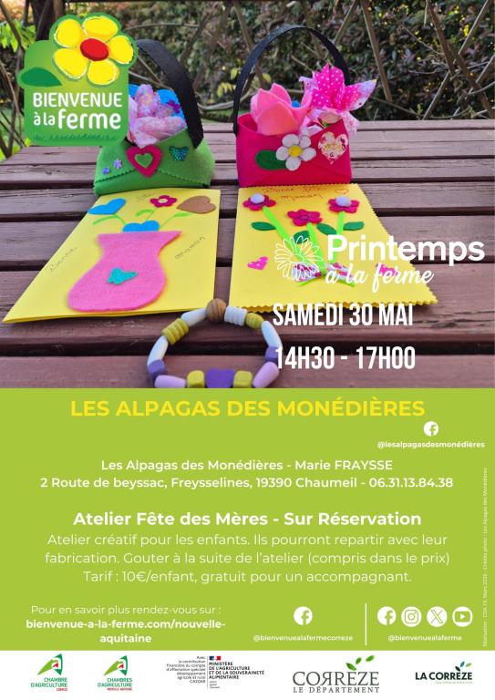 Printemps à la ferme - Les Alpagas des Monédières