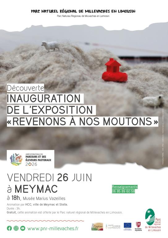 Inauguration de l'exposition "Revenons à nos moutons"