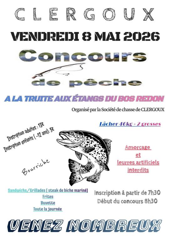 Concours de pêche à la truite