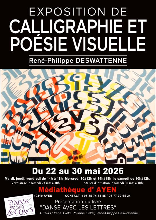 Atelier d’initiation à la calligraphie contemporaine