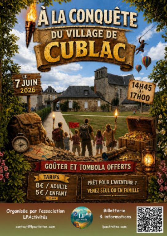Jeu de piste : A la conquête du village de Cublac