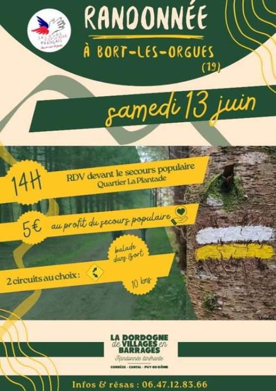 Randonnée Bort les Orgues