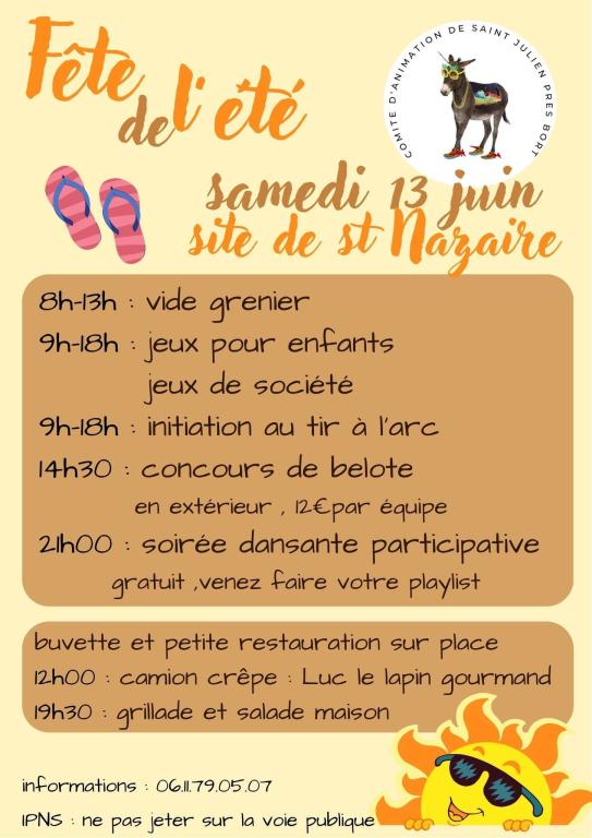Fête de l'été