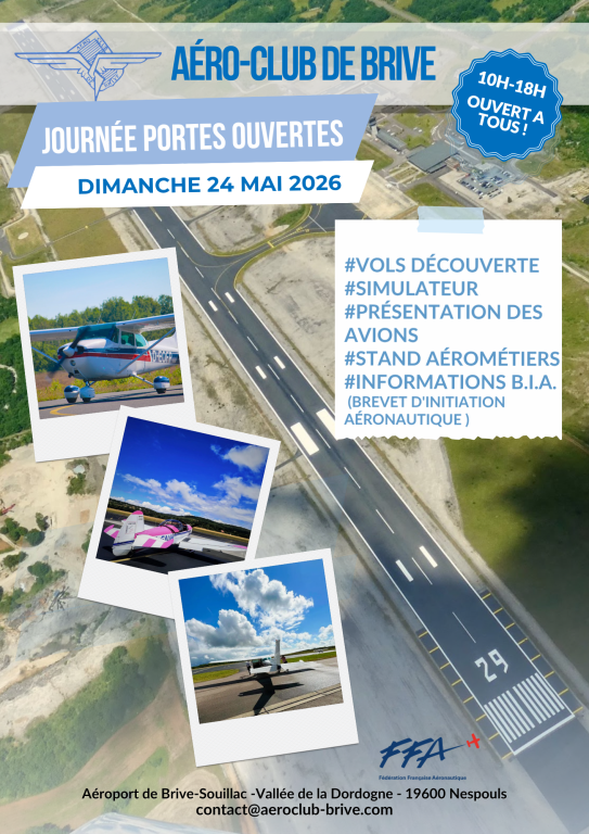 portes ouvertes à l'Aéroclub de Brive