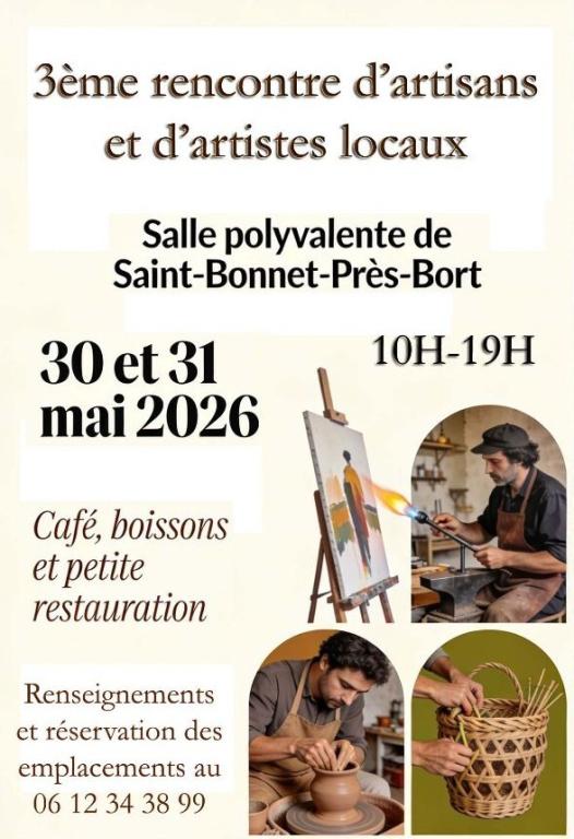 3ème rencontre d'artisans et d'artistes locaux
